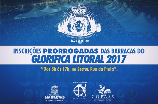 Foto: Secretaria de Cultura e Turismo abre edital para concessão de barracas no Glorifica Litoral 