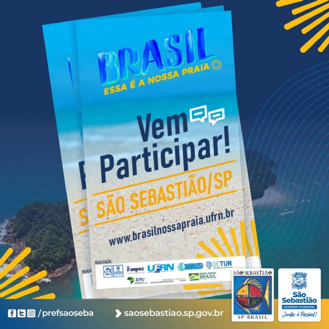 Foto: Projeto “Brasil, Essa é Nossa Praia!” do Ministério de Turismo divulga calendário de atividades em São Sebastião  