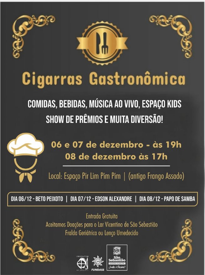 Foto: Festa ‘Cigarras Gastronômica’ acontece neste fim de semana no bairro Cigarras