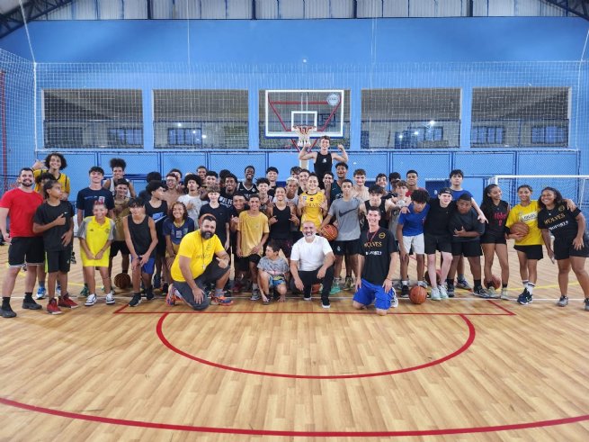 Foto: Equipes de basquetebol Wolves de São Sebastião retornam aos treinamentos e prometem ano vitorioso