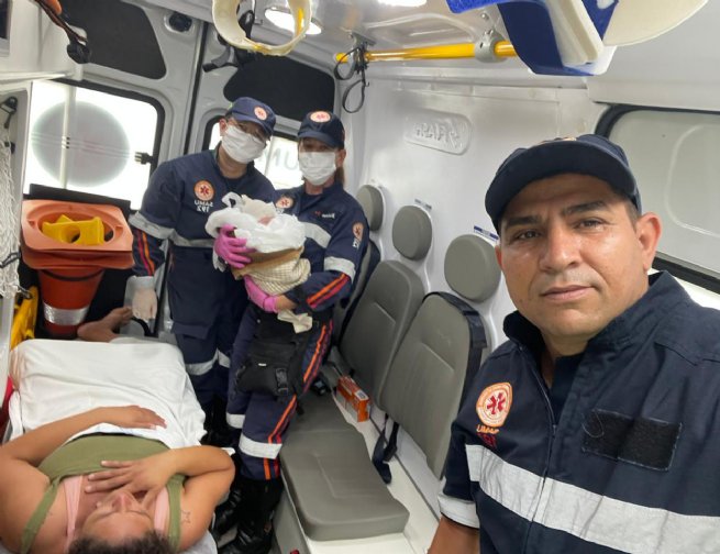 Foto: SAMU-192 realiza parto de emergência e reforça agilidade nos atendimentos com nova unidade móvel da Costa Norte - SIV 04