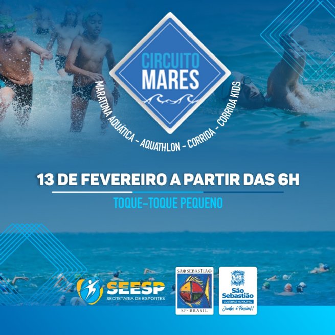 Foto: São Sebastião recebe segunda etapa do Circuito Mares neste domingo (13) 