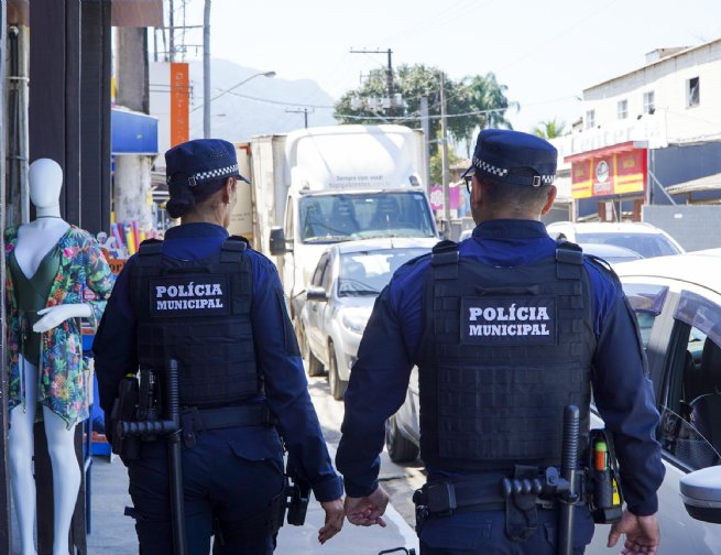 Foto: Polícia Municipal captura procurado pela Justiça no Centro de São Sebastião