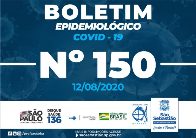 Foto: Prefeitura de São Sebastião - COVID-19: Boletim Epidemiológico #150