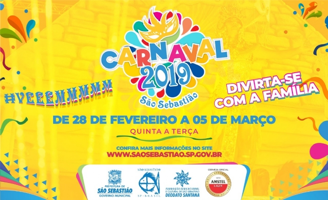 Foto: Carnaval 2019 em São Sebastiao terá atrações de Costa Sul a Costa Norte do município