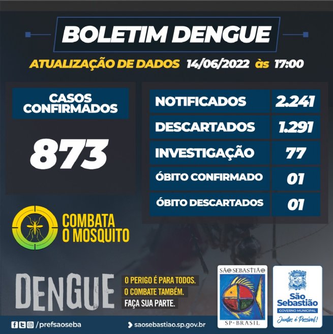 Foto: Prefeitura de São Sebastião – Boletim Dengue 