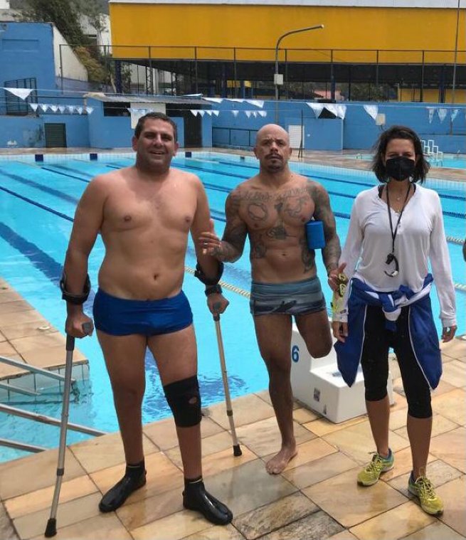 Foto: Prefeitura de São Sebastião parabeniza atletas com deficiência por desempenho em competição de natação