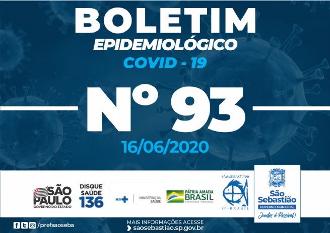 Foto: Prefeitura de São Sebastião - Covid-19: Boletim Epidemiológico #93