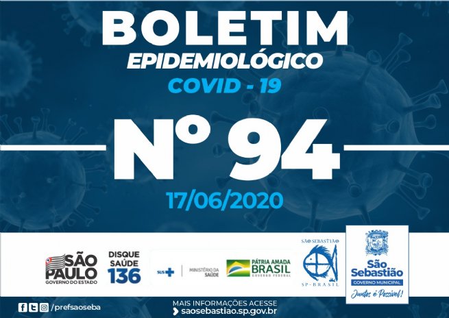 Foto: Prefeitura de São Sebastião - Covid-19: Boletim Epidemiológico #94