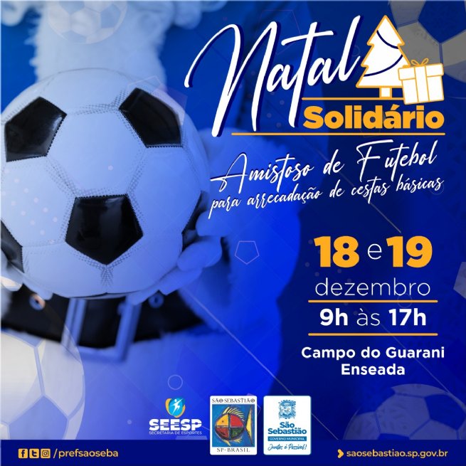 Foto: Amistoso de futebol “Natal Sem Fome Solidário” é realizado nesse final de semana