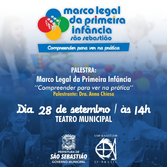 Foto: Prefeitura promove palestra sobre Marco Legal da Primeira Infância no Teatro Municipal