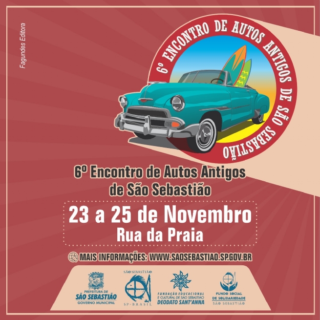Foto: Encontro de autos antigos começa sexta feira na Rua da Praia