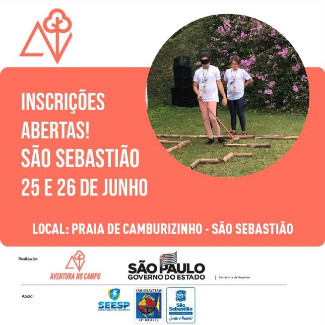 Foto: Prefeitura confirma a realização do evento Aventura no Campo neste sábado (25) e domingo (26) na Praia de Camburizinho