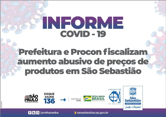 Foto: Prefeitura e Procon fiscalizam aumento abusivo de preços de produtos em São Sebastião