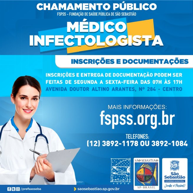 Foto: Prefeitura abre edital para contratação de médico infectologista