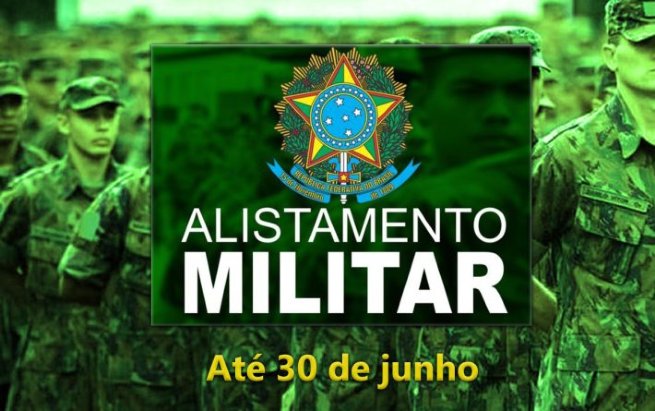 Foto: Alistamento Militar Obrigatório segue até domingo para os nascidos em 2006